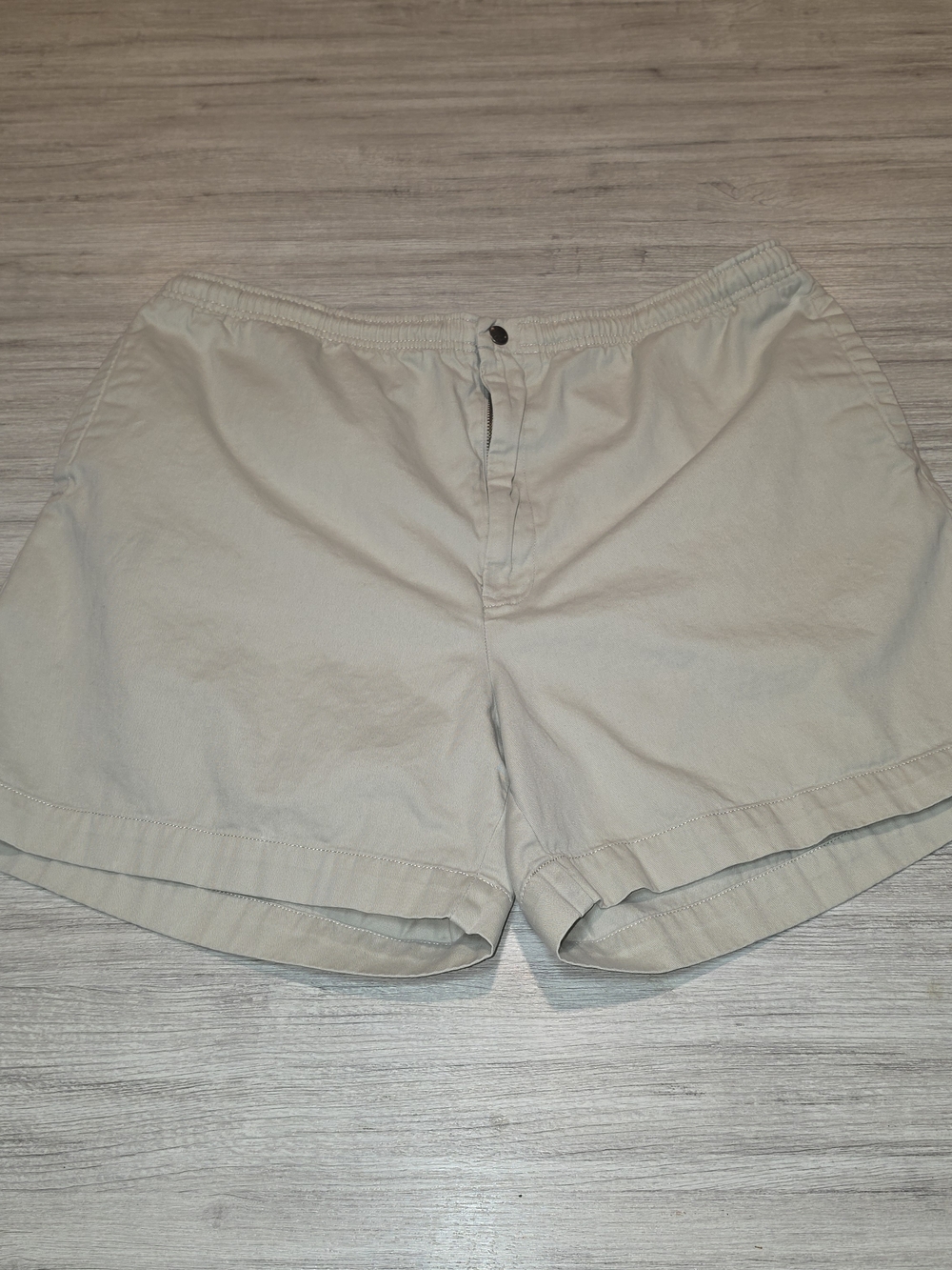 Polo Ralph Lauren Elastic Waist 5 Inch Chino Shorts Men's Tan Size XXL